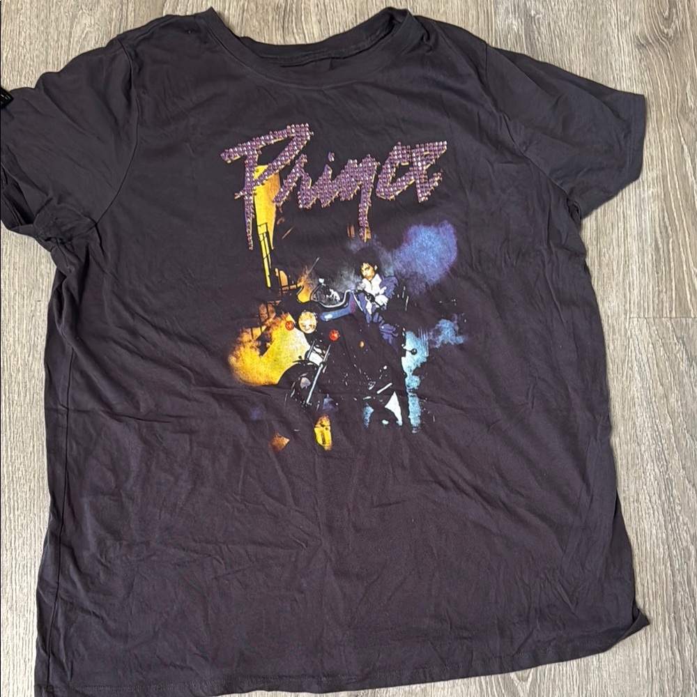 Prince Logo Gray T-Shirt